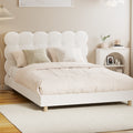Oikiture Boucle Bed Frame - Double
