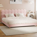 Oikiture Boucle Bed Frame - King
