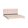 Oikiture Boucle Bed Frame - King