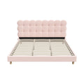 Oikiture Boucle Bed Frame - King