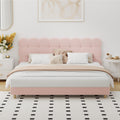 Oikiture Boucle Bed Frame - King