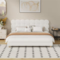 Oikiture Boucle Bed Frame - King