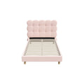 Oikiture Boucle Bed Frame - King Single