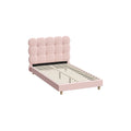 Oikiture Boucle Bed Frame - King Single