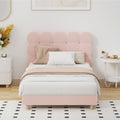 Oikiture Boucle Bed Frame - King Single