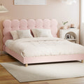 Oikiture Boucle Bed Frame - Queen