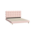 Oikiture Boucle Bed Frame - Queen