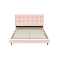 Oikiture Boucle Bed Frame - Queen
