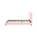 Oikiture Boucle Bed Frame - Queen