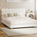 Oikiture Boucle Bed Frame - Queen