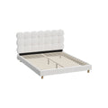 Oikiture Boucle Bed Frame - Queen