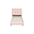 Oikiture Boucle Bed Frame - Single
