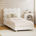 Oikiture Boucle Bed Frame - Single