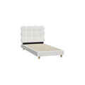 Oikiture Boucle Bed Frame - Single
