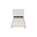 Oikiture Boucle Bed Frame - Single