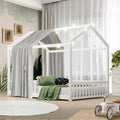 Oikiture Kids Wooden House Bed Frame - Double