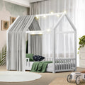 Oikiture Kids Wooden House Bed Frame - Single