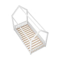 Oikiture Kids Wooden House Bed Frame - Single