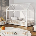 Oikiture Kids Wooden House Bed Frame - Single