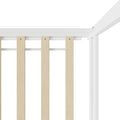 Oikiture Kids House Fence Bed Frame - Single