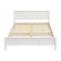 Oikiture Wooden Bed Frame Slatted Base Headboard Pine Timber - Double
