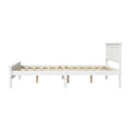 Oikiture Wooden Bed Frame Slatted Base Headboard Pine Timber - King
