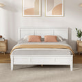 Oikiture Wooden Bed Frame Slatted Base Headboard Pine Timber - King