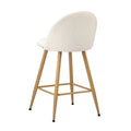 Oikiture Boucle Bar Stool