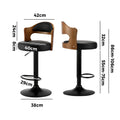 Oikiture Bar Stool - Gas Lift Metal