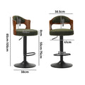 Oikiture Bar Stool - Gas Lift Metal