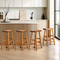 Oikiture Kitchen Bar Stools - Natural