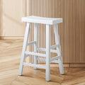Oikiture Kitchen Bar Stools - White