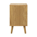 Oikiture Bedside Table - 2-Drawers