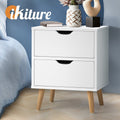 Oikiture Bedside Table - 2-Drawers