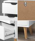 Oikiture Bedside Table - 2-Drawers