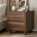 Oikiture Bedside Table - 2-Drawer - Coco