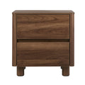 Oikiture Bedside Table - 2-Drawer - Coco