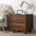 Oikiture Bedside Table - 2-Drawer - Coco