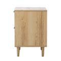 Oikiture Bedside Table - 2-Drawers
