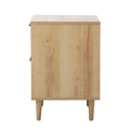 Oikiture Nightstand Bedside Table 2 Drawers