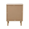 Oikiture Nightstand Bedside Table 2 Drawers