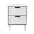Oikiture Bedside Table - 2-Drawers