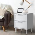 Oikiture Bedside Table - 2-Drawers
