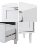 Oikiture Bedside Table - 2-Drawers