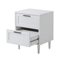 Oikiture Nightstand Bedside Table 2 Drawers