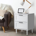 Oikiture Nightstand Bedside Table 2 Drawers