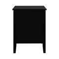 Oikiture Bedside Table 3 Drawers
