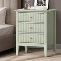 Oikiture Bedside Table - 3-Drawers