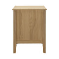 Oikiture Bedside Table - 3-Drawers