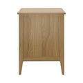 Oikiture Bedside Table 3 Drawers